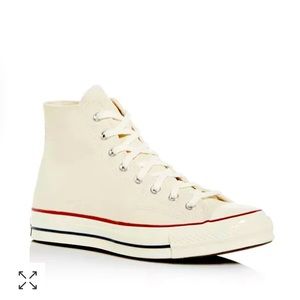 Converse 70 Chuck Taylor high tops, parchment. size 7 womens. New in box.